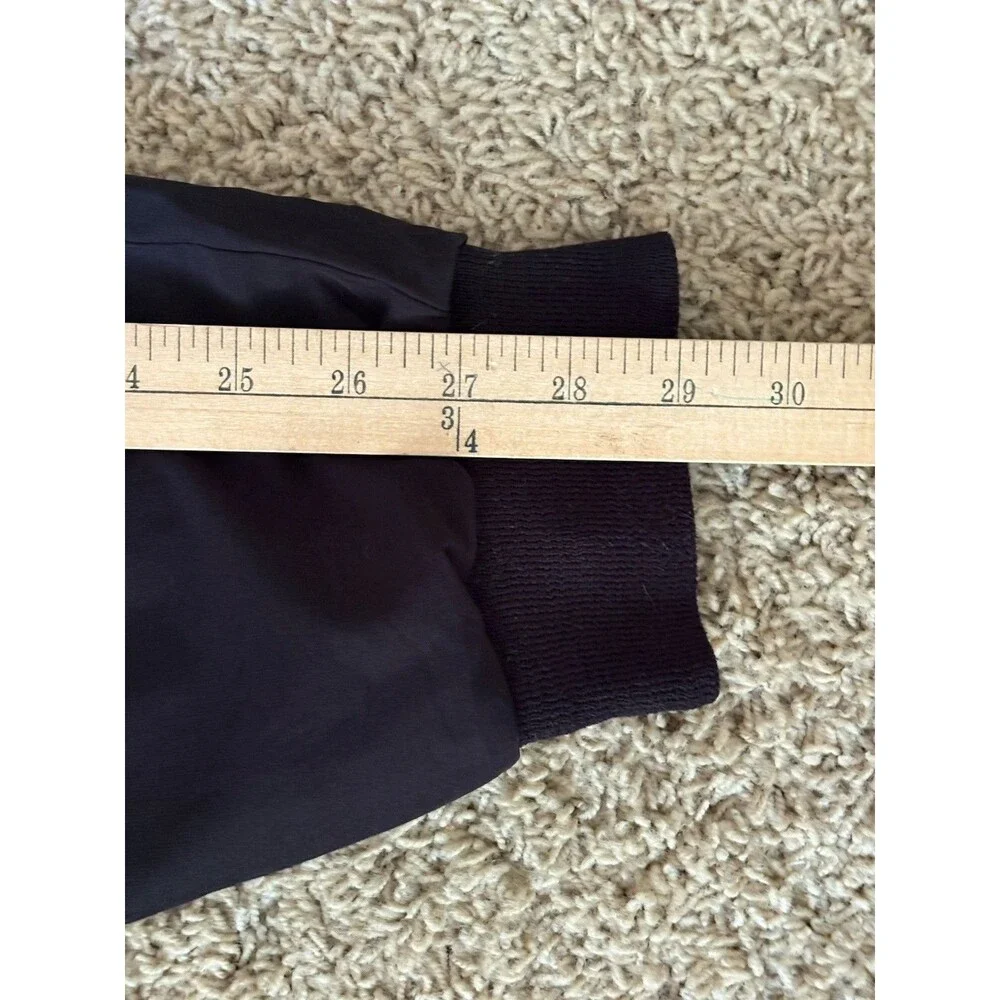 FIGS Tansen Lined Jogger Scrub Pants Men's XL Black Technical Collection Lined